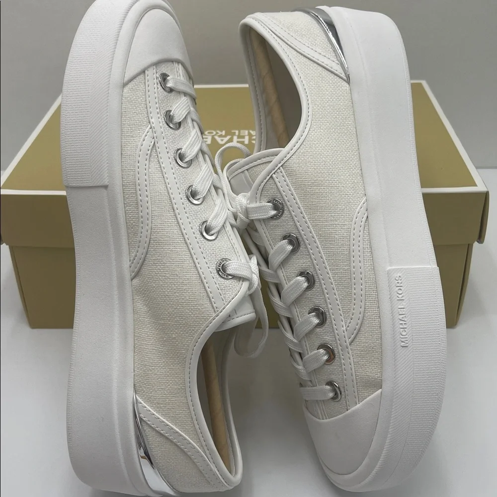 Michael KORS JUDE LACE UP
SMALL WEAVE CANVAS
43S5JUFS2D Sneakers - Picture 11 of 16